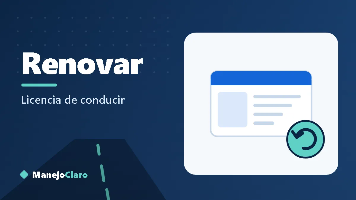 Ilustración de una licencia de conducir con una flecha circular de renovación Ilustración de una licencia de conducir con una flecha circular de renovación